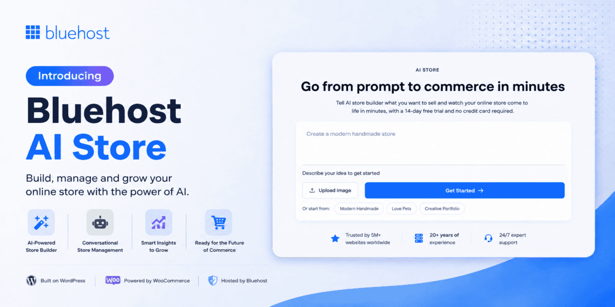 Introducing-Bluehost-AI-Store-for-eCommerce-Sellers