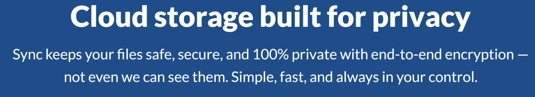 Cloud storage privacy banner with end-to-end encryption—Google Drive vs Dropbox