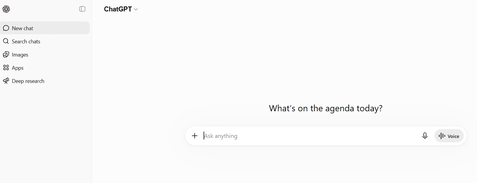 ChatGPT interface ready to draft and automate campaigns with AI tools for affiliate marketing