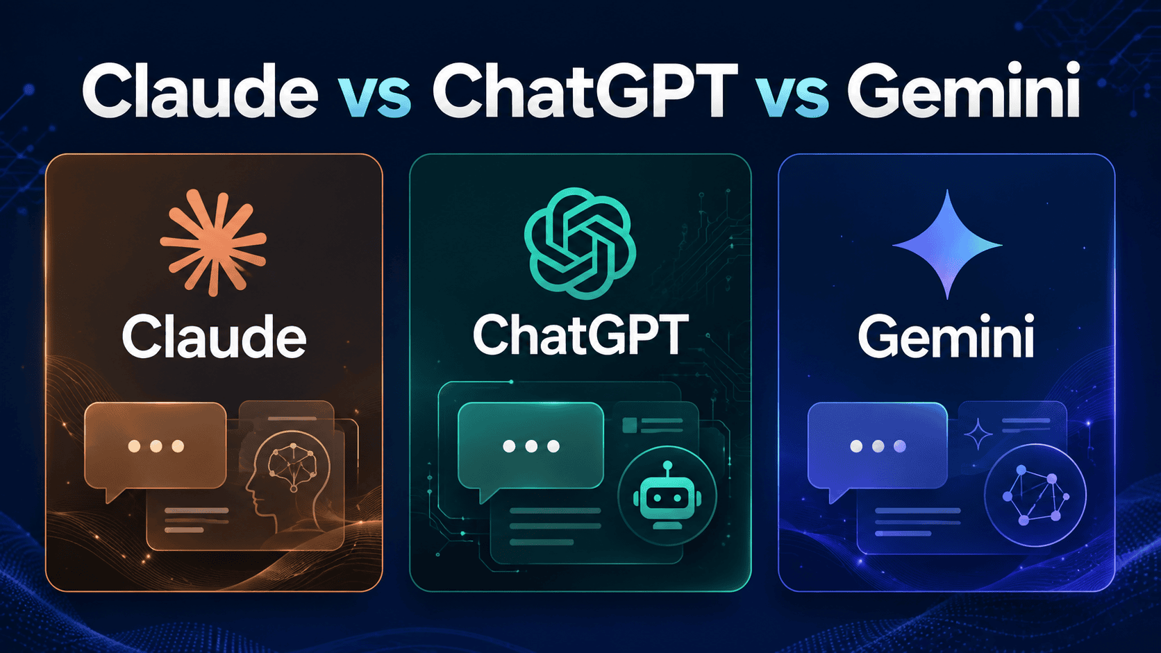 Claude vs. ChatGPT vs. Gemini: Which AI is Best for Your Team?