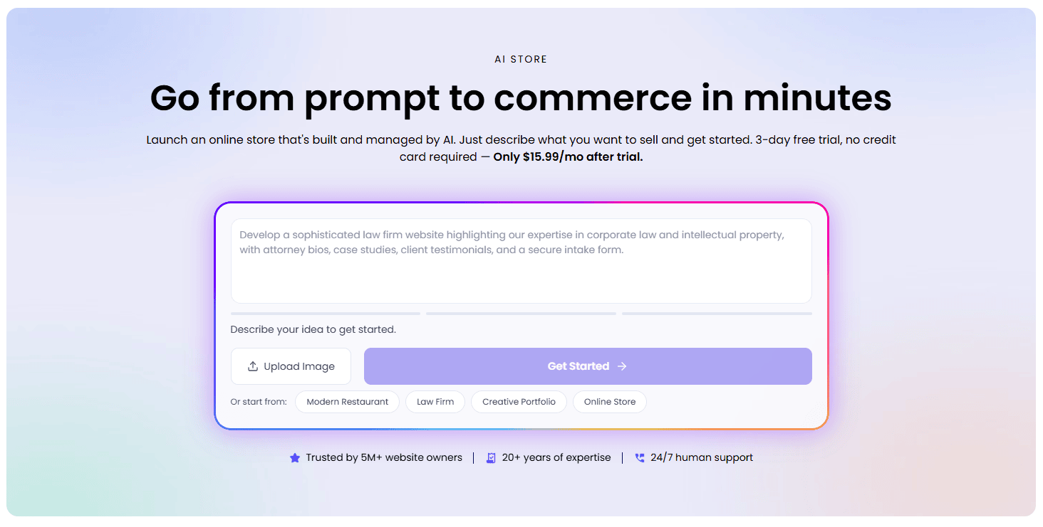 Bluehost AI Store