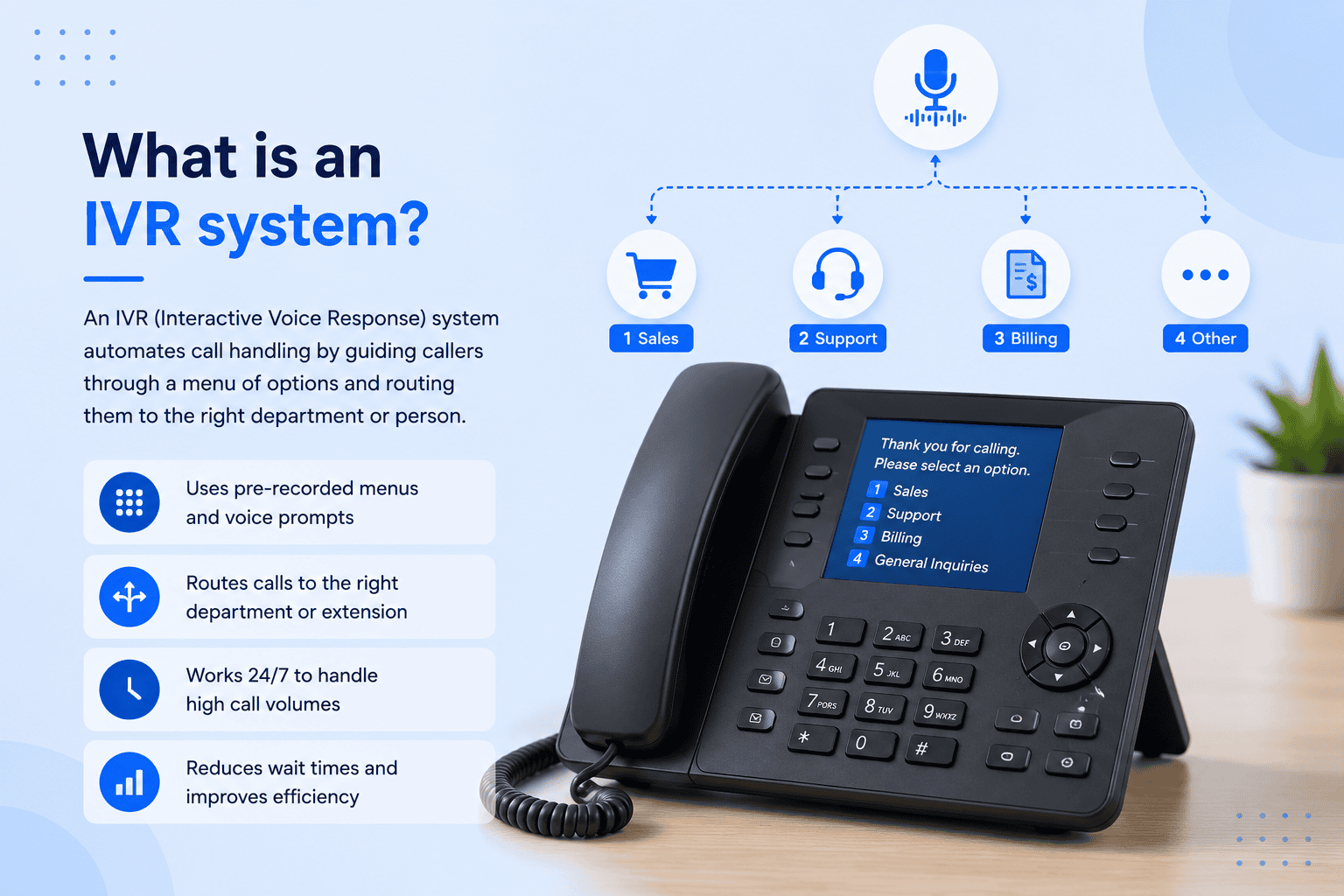 What is an IVR system