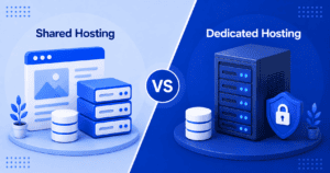 Gedeelde hosting vs. Dedicated hosting: Wat is het beste voor u?