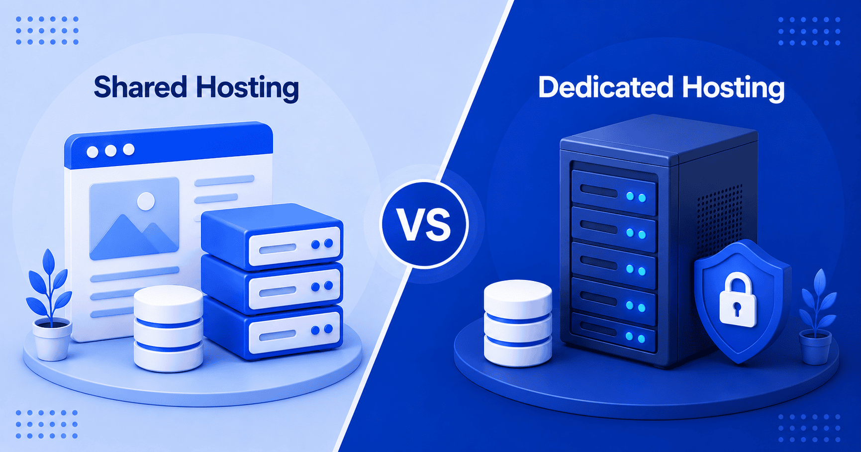 Shared Hosting vs Dedicated Hosting: Which Should You Choose?