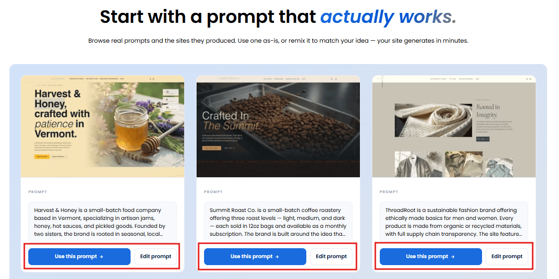 bluehost-ai-store-ecommerce-store-builder-prompt-library