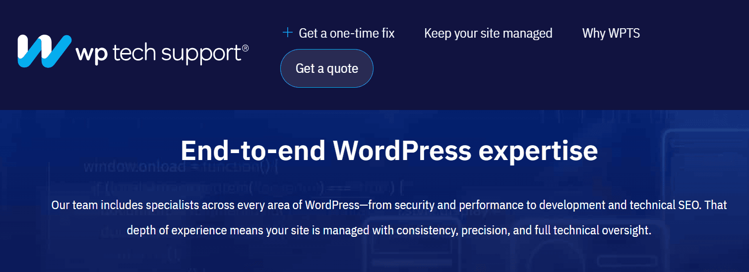 WP Tech Support