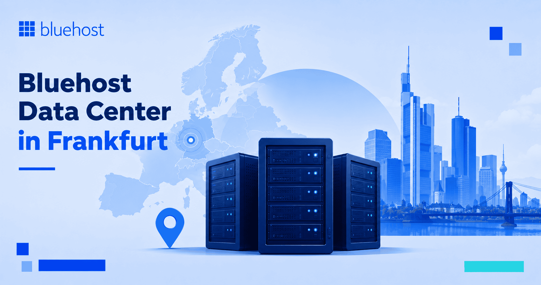 Bluehost Data Center Frankfurt: Expanding Self-Managed VPS Across Europe