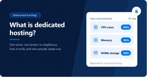 What Is Dedicated Hosting? How It Works and Who Needs It