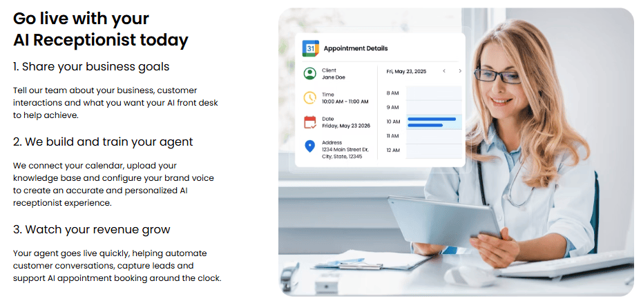 Bluehost AI Receptionist