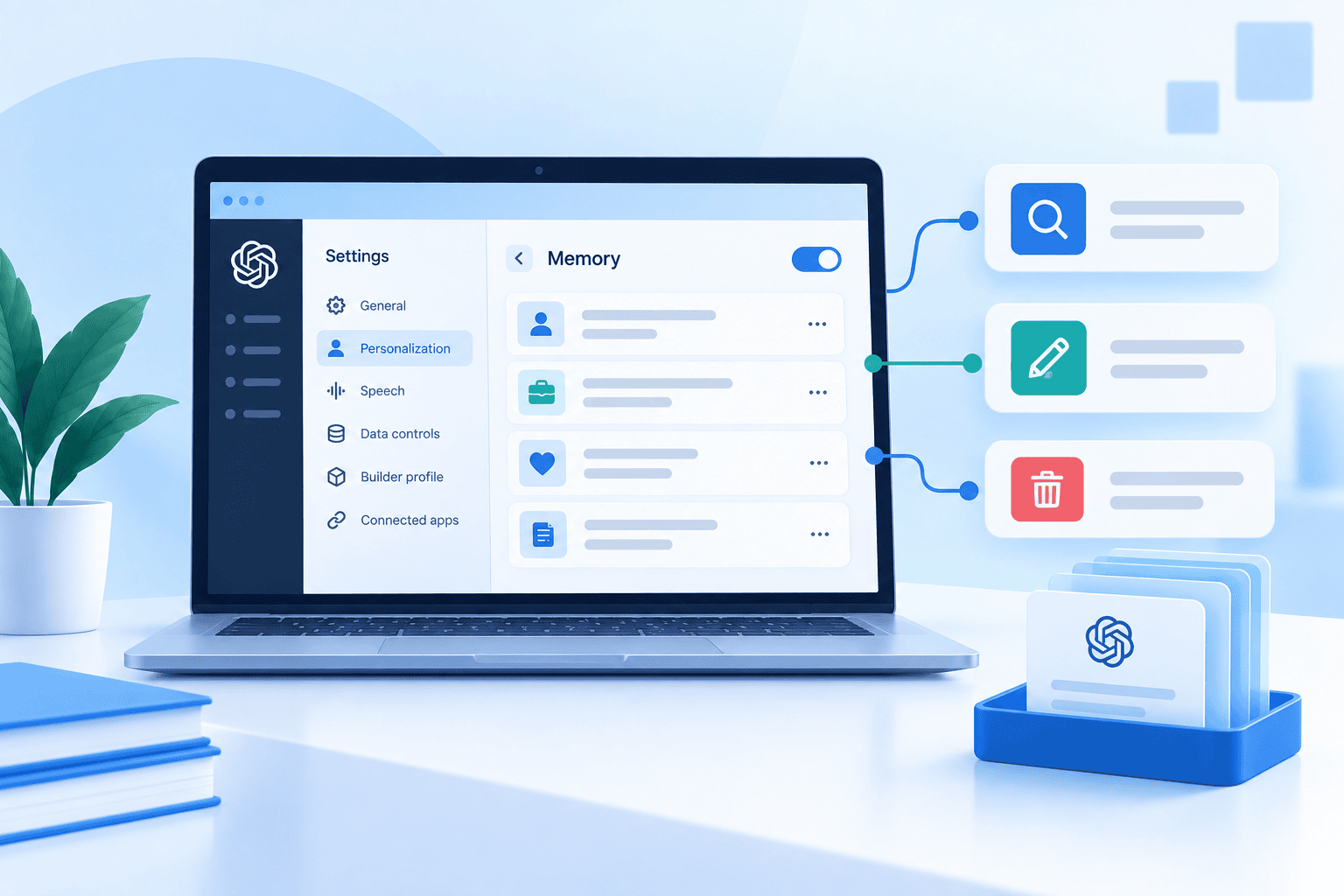 How to view, edit and delete your ChatGPT memories?