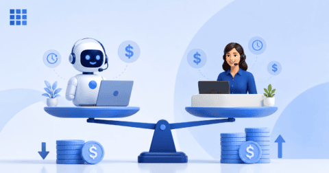 AI Receptionist vs Human Receptionist: Cost Analysis