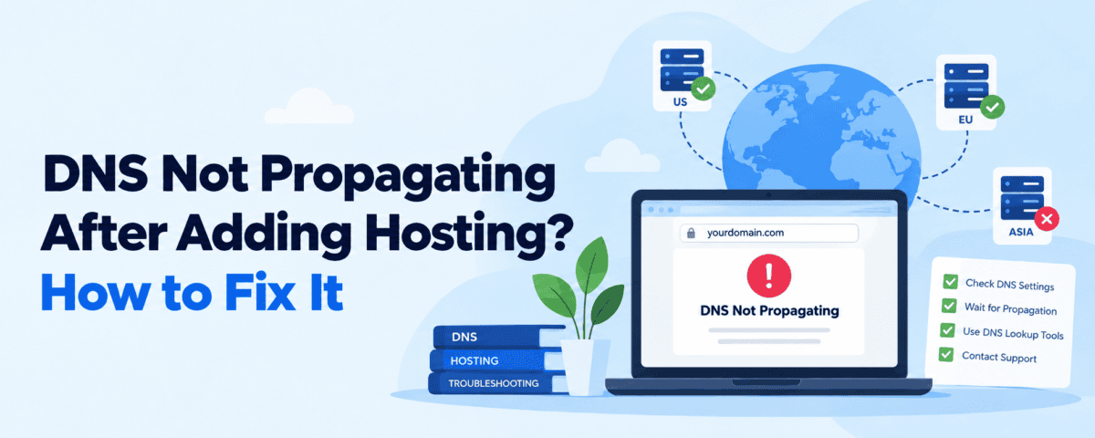DNS Not Propagating After Adding Hosting? How to Fix It