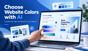 How to Choose Website Colors with AI: 6 Simple Steps