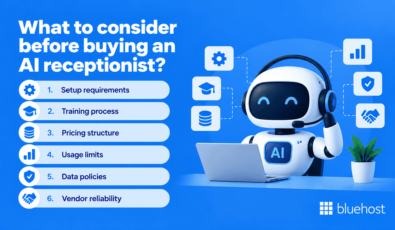 What to consider before buying an AI receptionist?