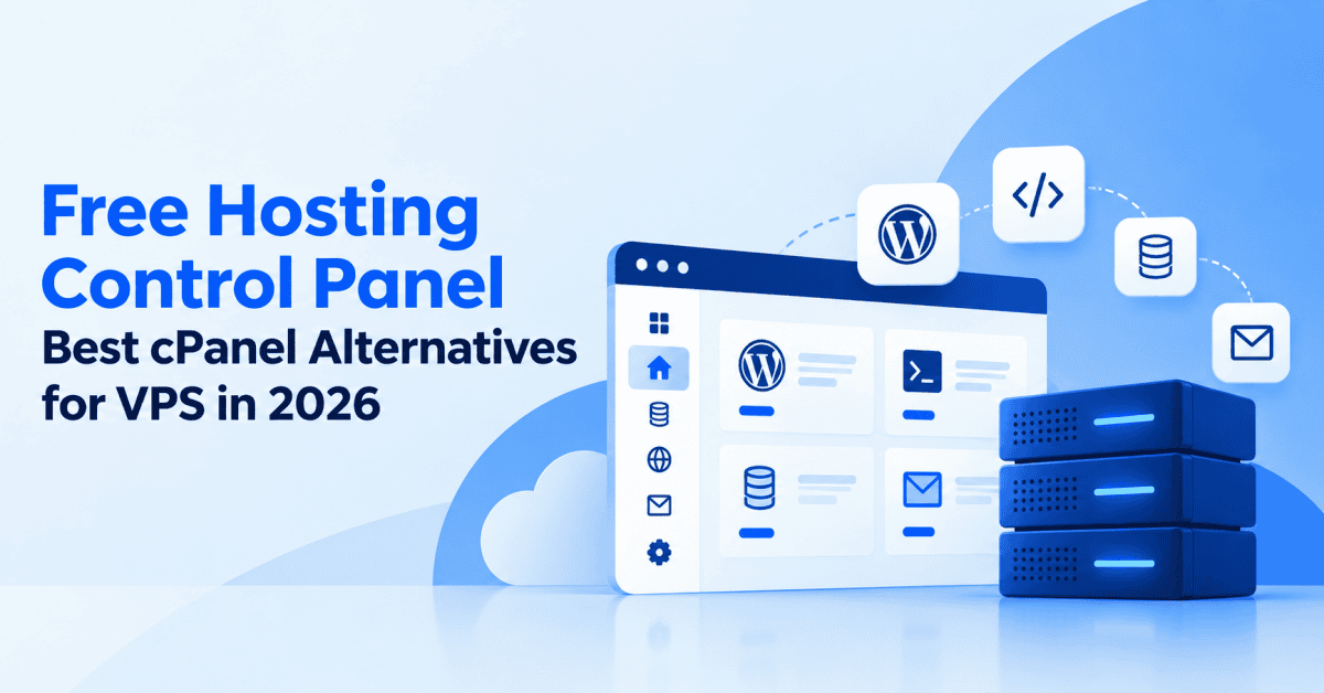 Free Hosting Control Panel: Best cPanel Alternatives for VPS in 2026
