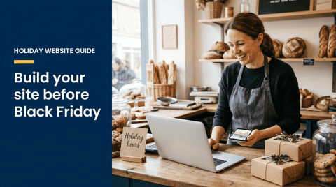 How to Build a Website Before Black Friday Using AI