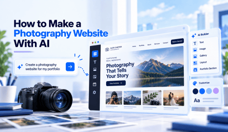 How to Make a Photography Website with AI in 8 Steps