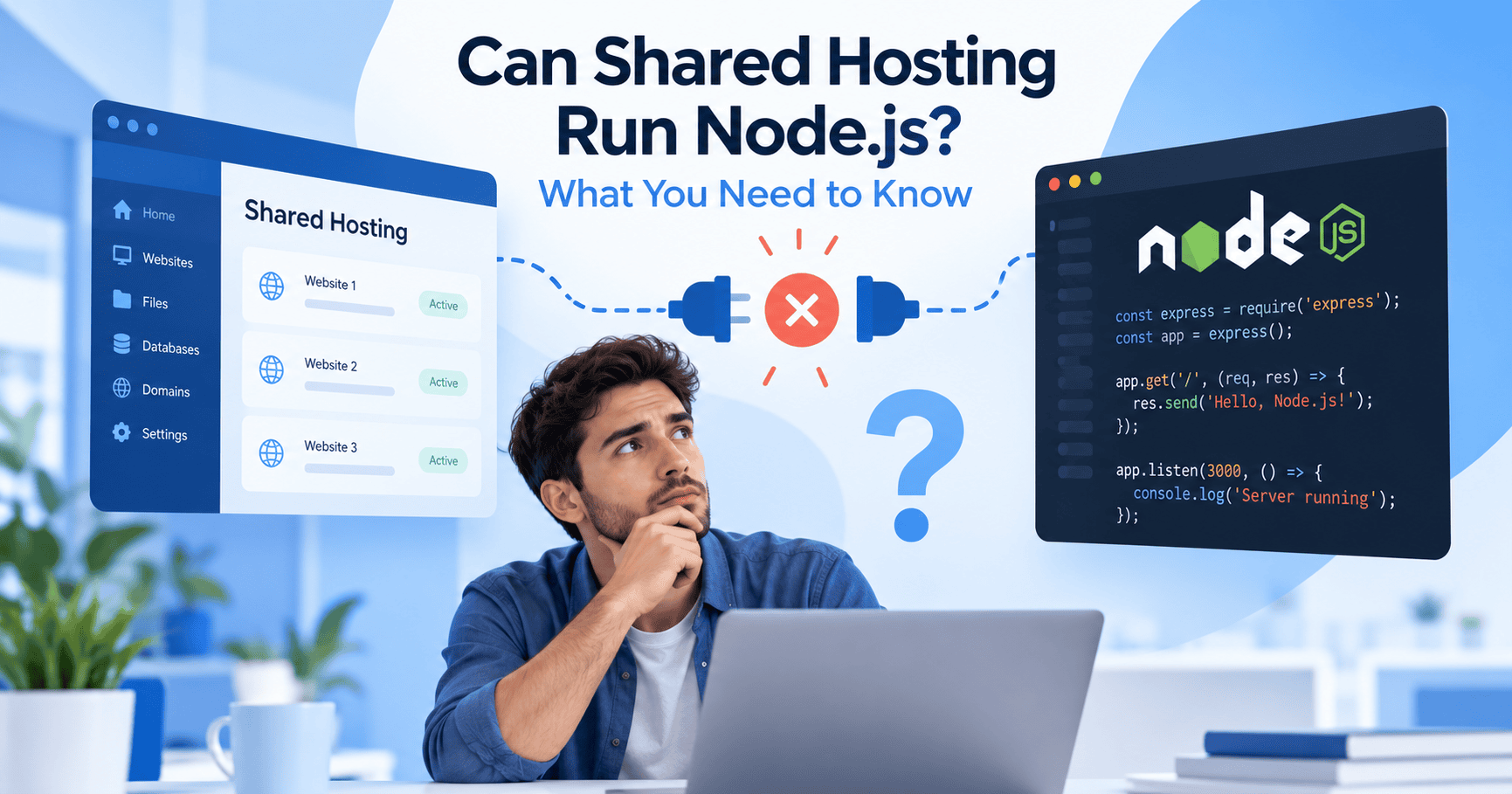 Can You Use Node.js on Shared Hosting?