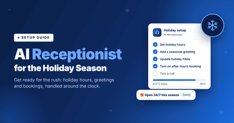 AI Receptionist for Holiday Seasons: A Setup Guide