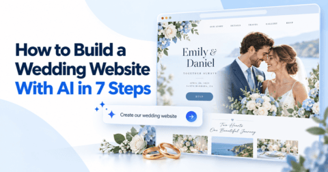 How to Build a Wedding Website With AI in 7 Steps