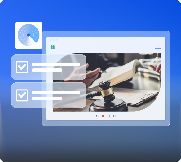 image of website being analized to see if it matches compliance