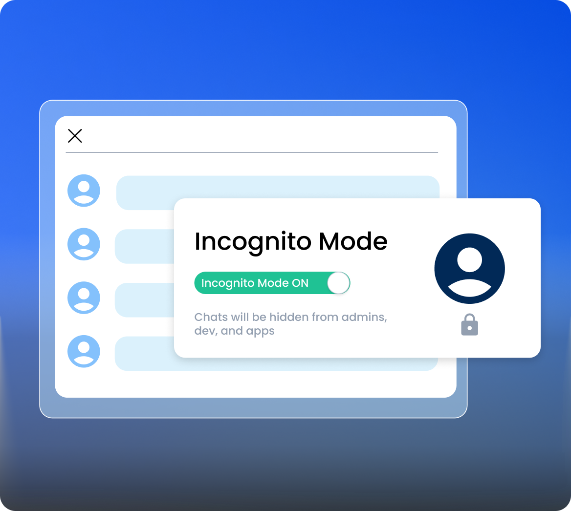 image showing incognito mode
