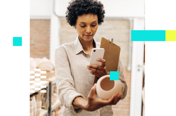 woman taking picture