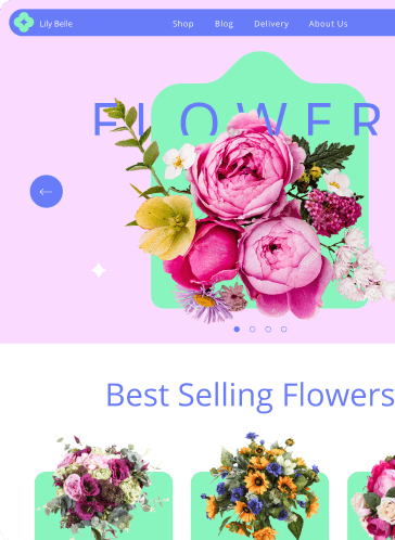flower shop website