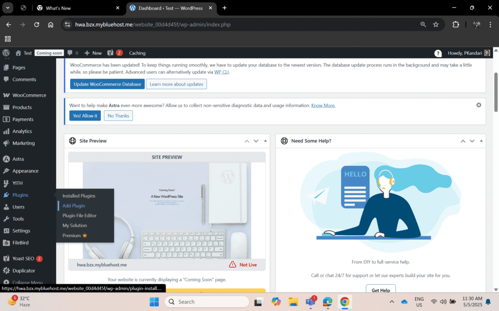 Vers les plugins