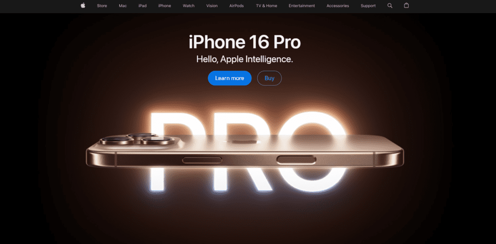 Site web d’Apple
