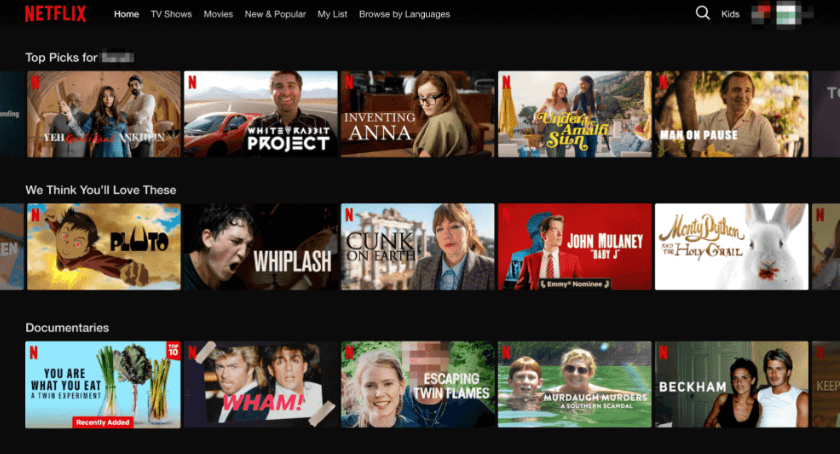 Sur Netflix