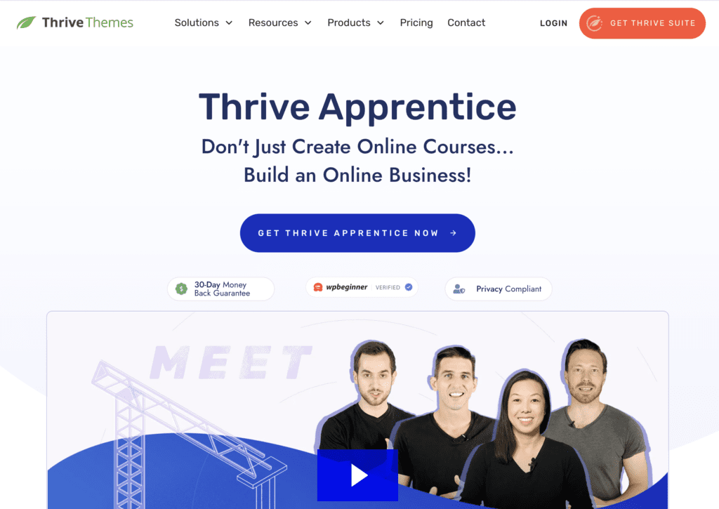 thrive apprentice - wp lms plugin