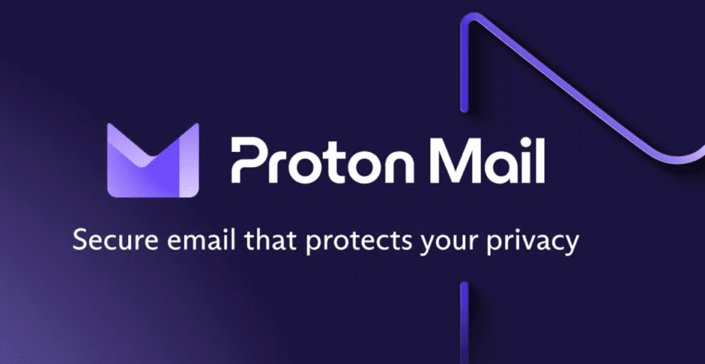 Page de courrier électronique Proton