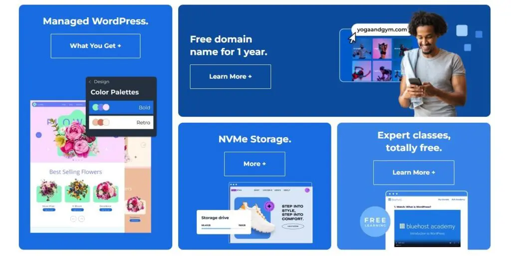 Hébergement WordPress Bluehost