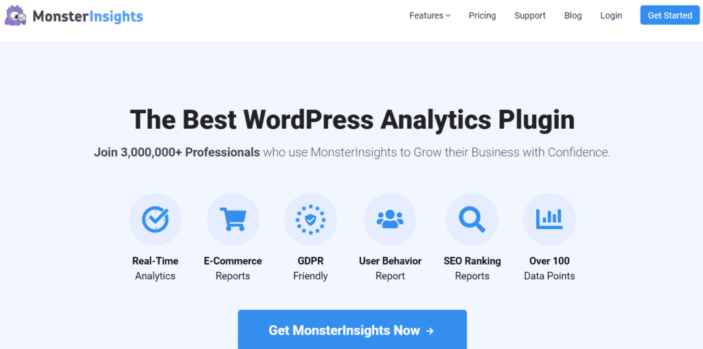 MonsterInsights (en anglais)