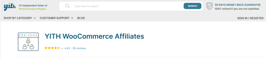 Affiliés YITH Commerce