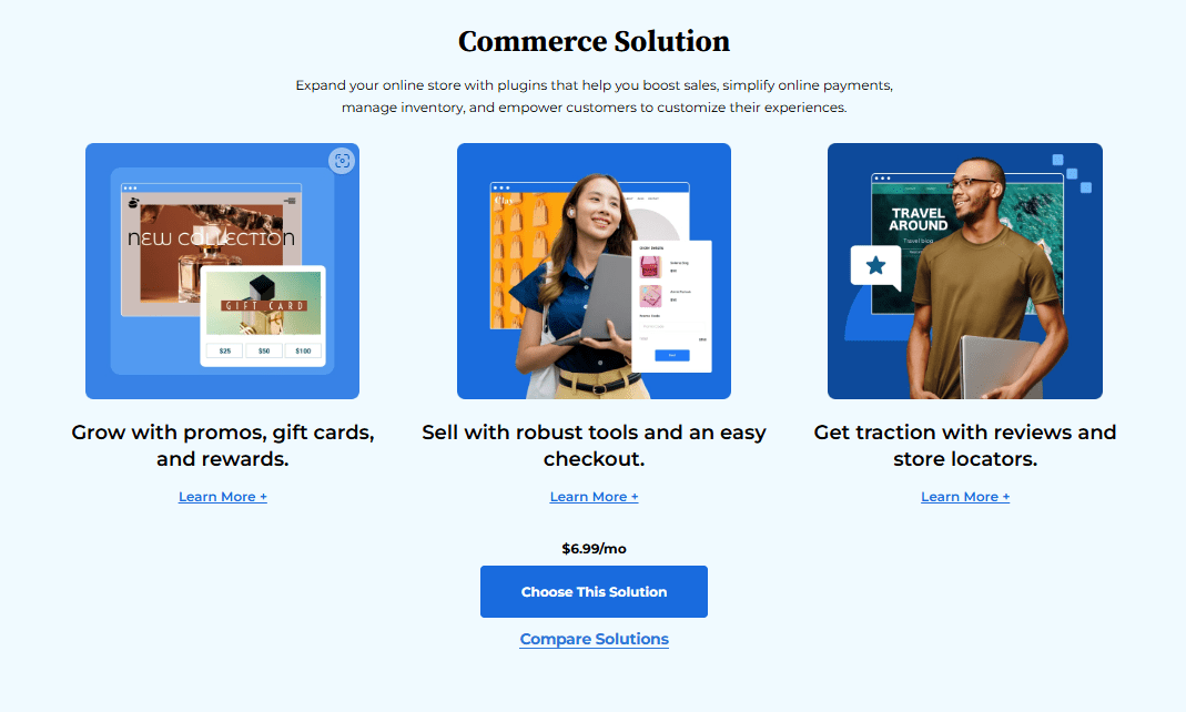 Bluehost WordPress Commerce Solution