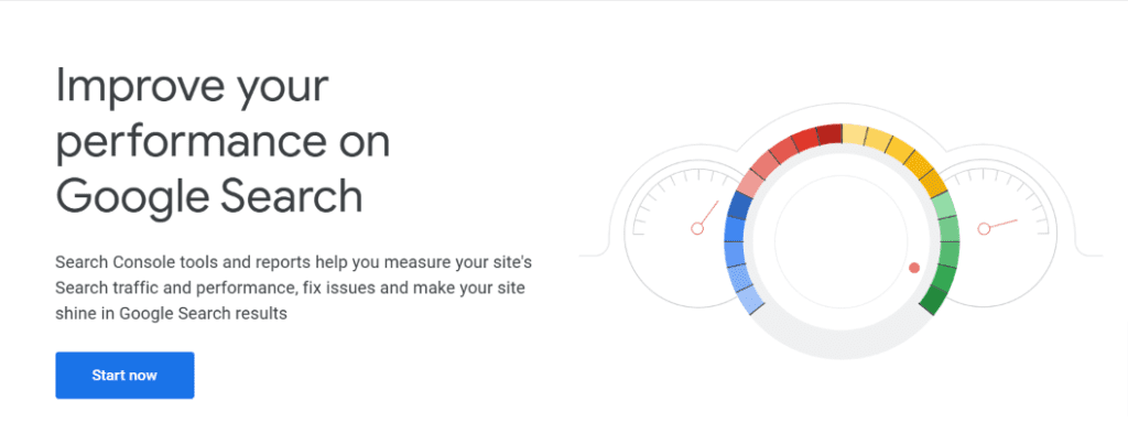 Console de recherche Google