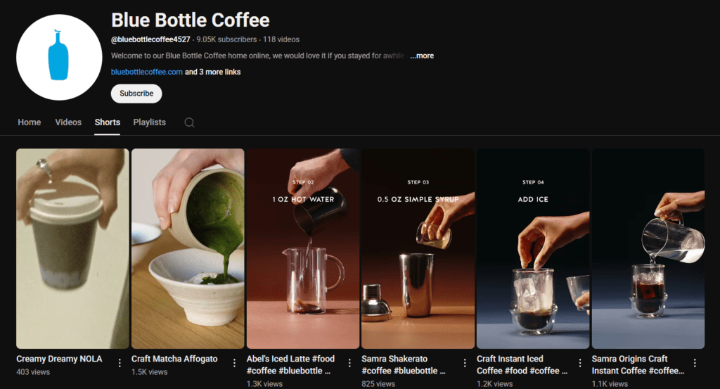 Café Blue Bottle